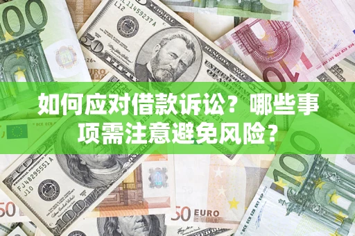 武汉如何应对借款诉讼？哪些事项需注意避免风险？