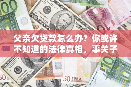 武汉父亲欠贷款怎么办？你或许不知道的法律真相，事关子女未来