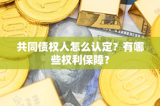 武汉共同债权人怎么认定？有哪些权利保障？