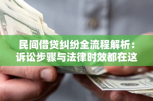 武汉民间借贷纠纷全流程解析：诉讼步骤与法律时效都在这儿了