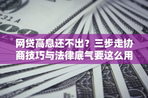 武汉网贷高息还不出？三步走协商技巧与法律底气要这么用