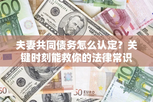 武汉夫妻共同债务怎么认定？关键时刻能救你的法律常识